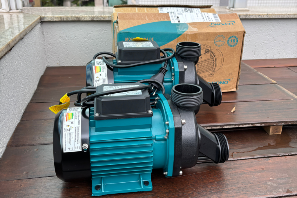 bomba da hidromassagem não funciona