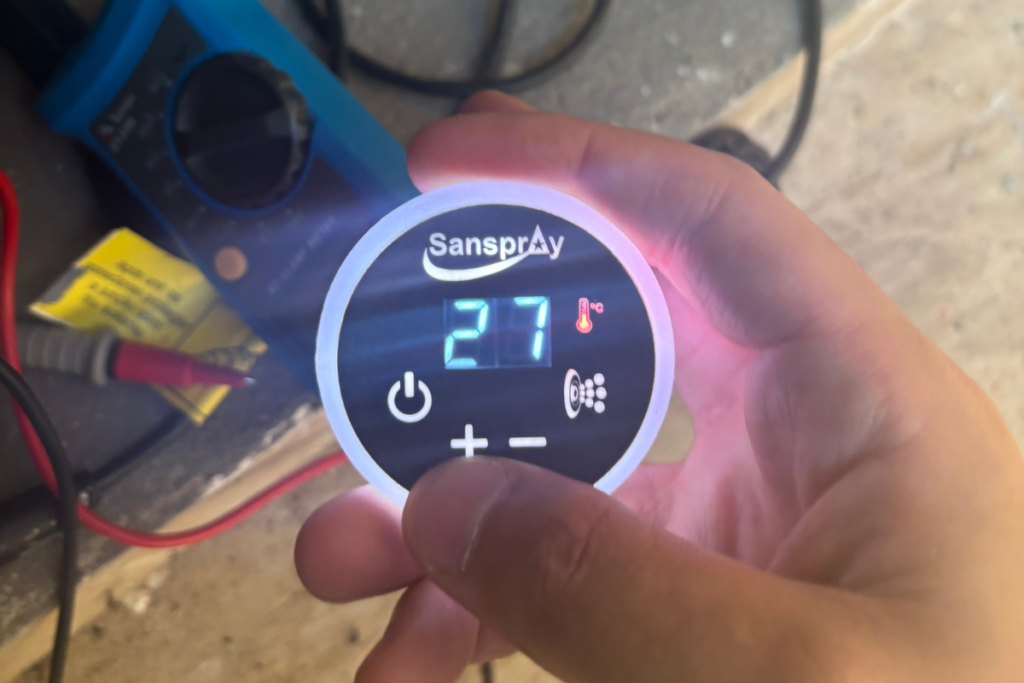 hidromassagem não esquenta