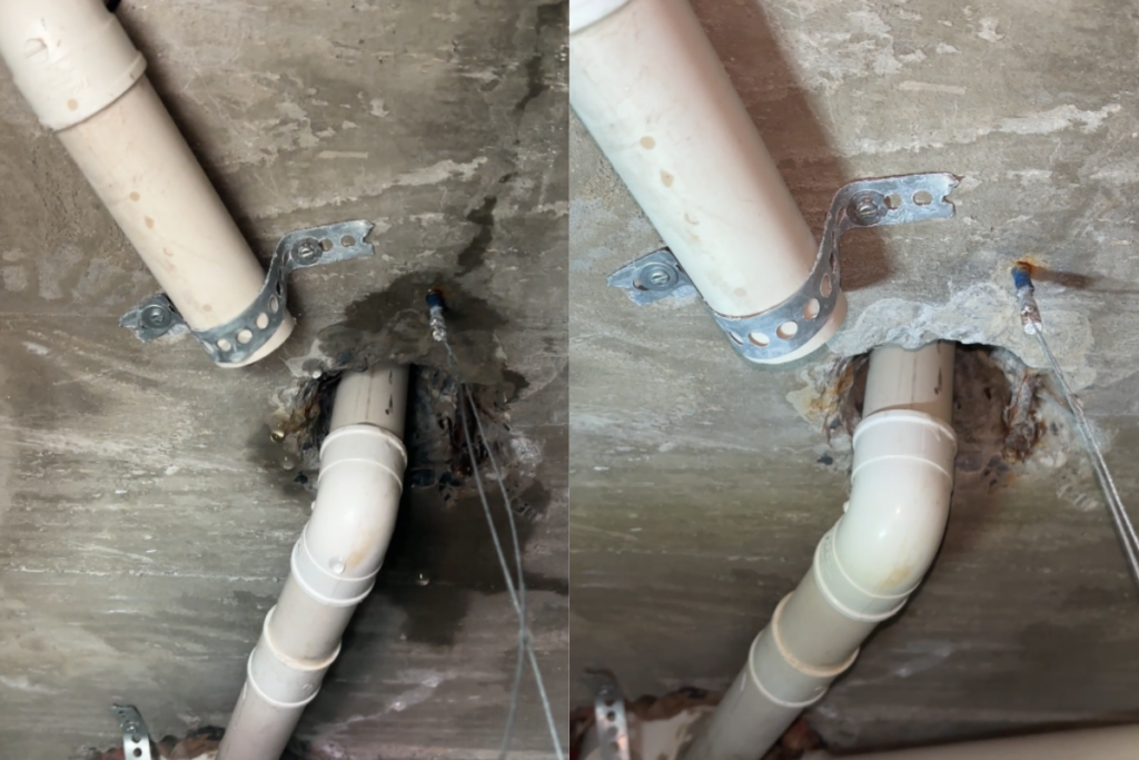 hidromassagem vazando