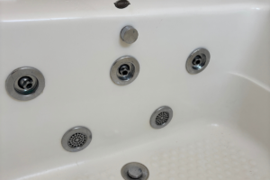 jatos fracos na hidromassagem