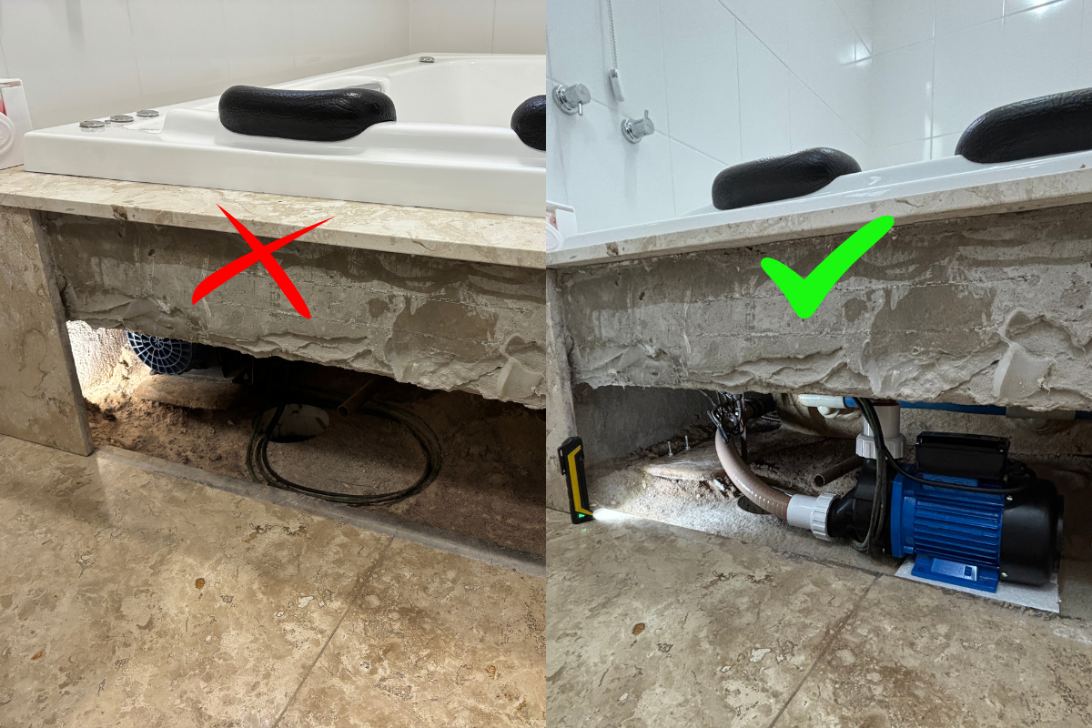 BOMBA DE HIDROMASSAGEM INSTALAÇÃO, COMO INSTALAR E EVITAR ERRO NA INSTALAÇÃO DE BANHEIRAS